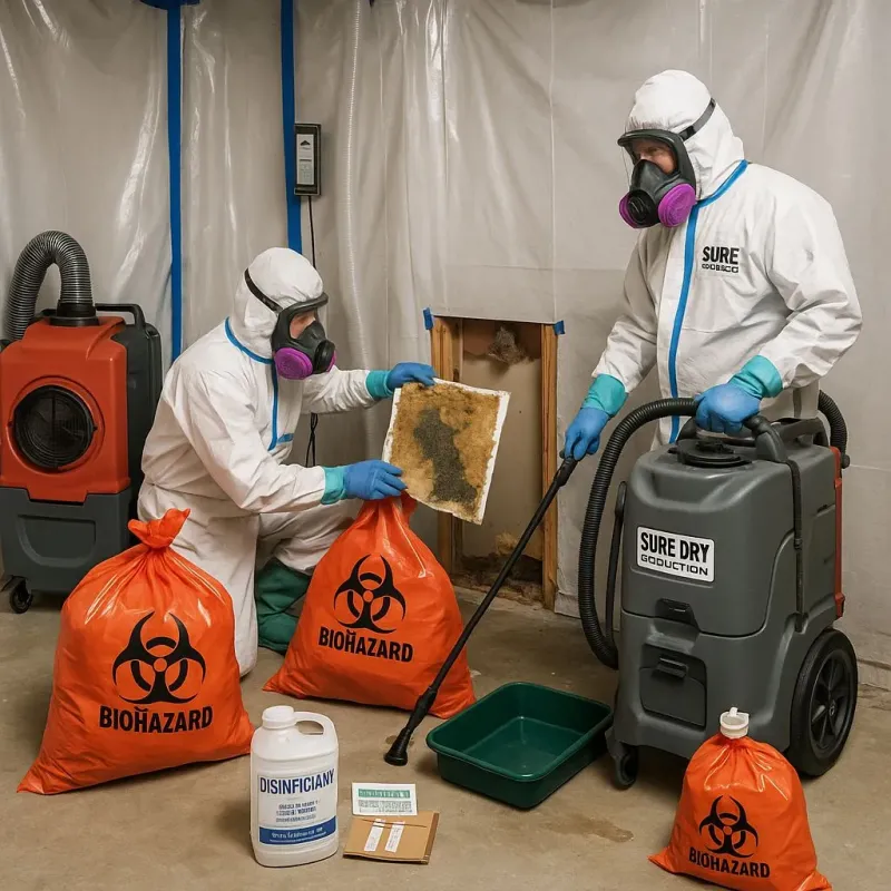 Contaminated Water Handling Protocols process in Motley County, TX